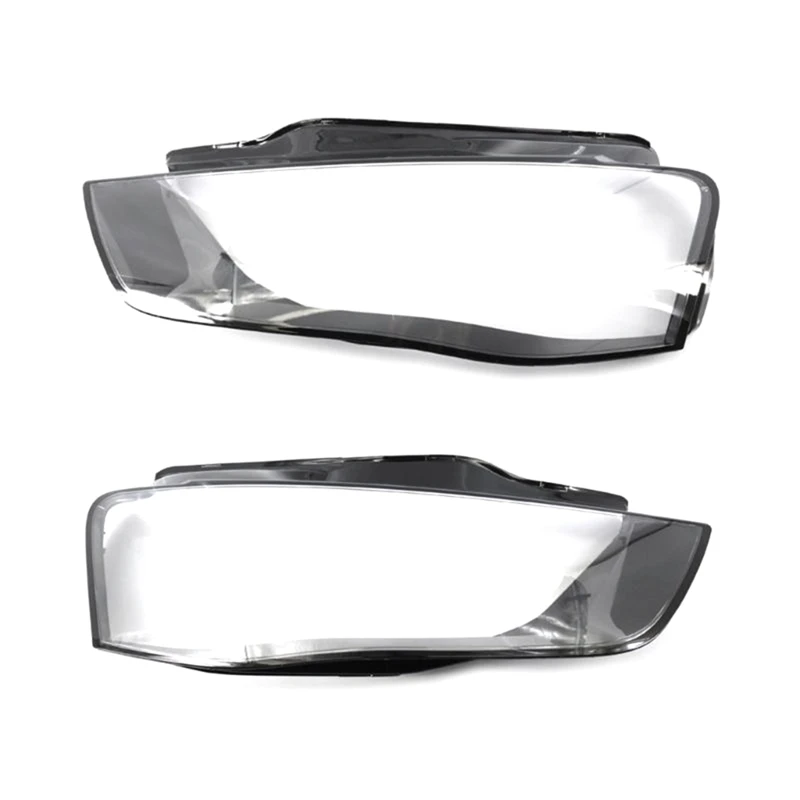 

1Pair Headlight Cover Headlight Clear Lens Shell Lampshade Cover For A4 B8 Facelift 2012-2016 8K0941043 8K0941044