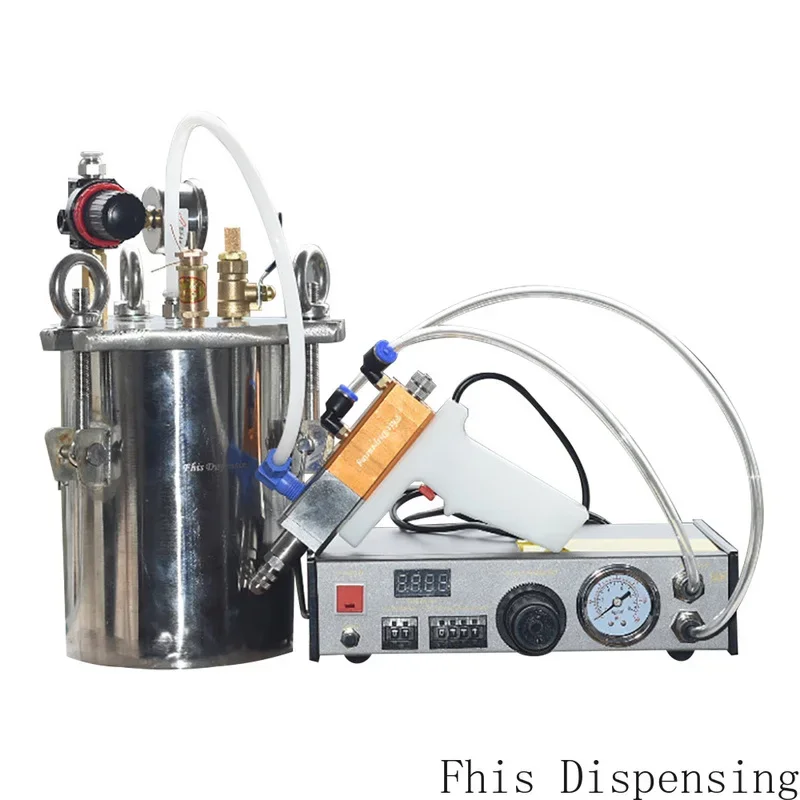 Manual Holde Automatic Component Dispensing Suction Full Quantitative Glue Equipment Silicone Valve
