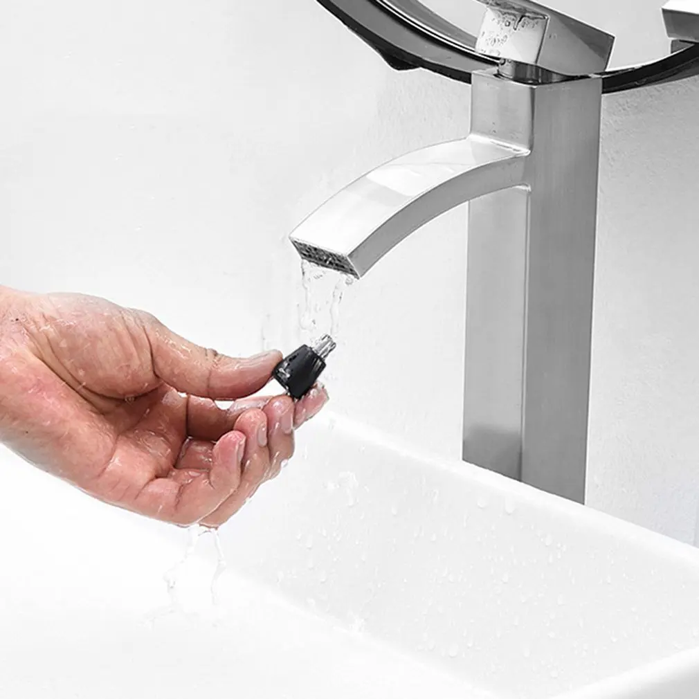 Триммер для волос в носу 4 в 1, профессиональный электрический Аккумуляторный триммер для волос в носу и ушах, бритва для личной гигиены, устройство для удаления волос