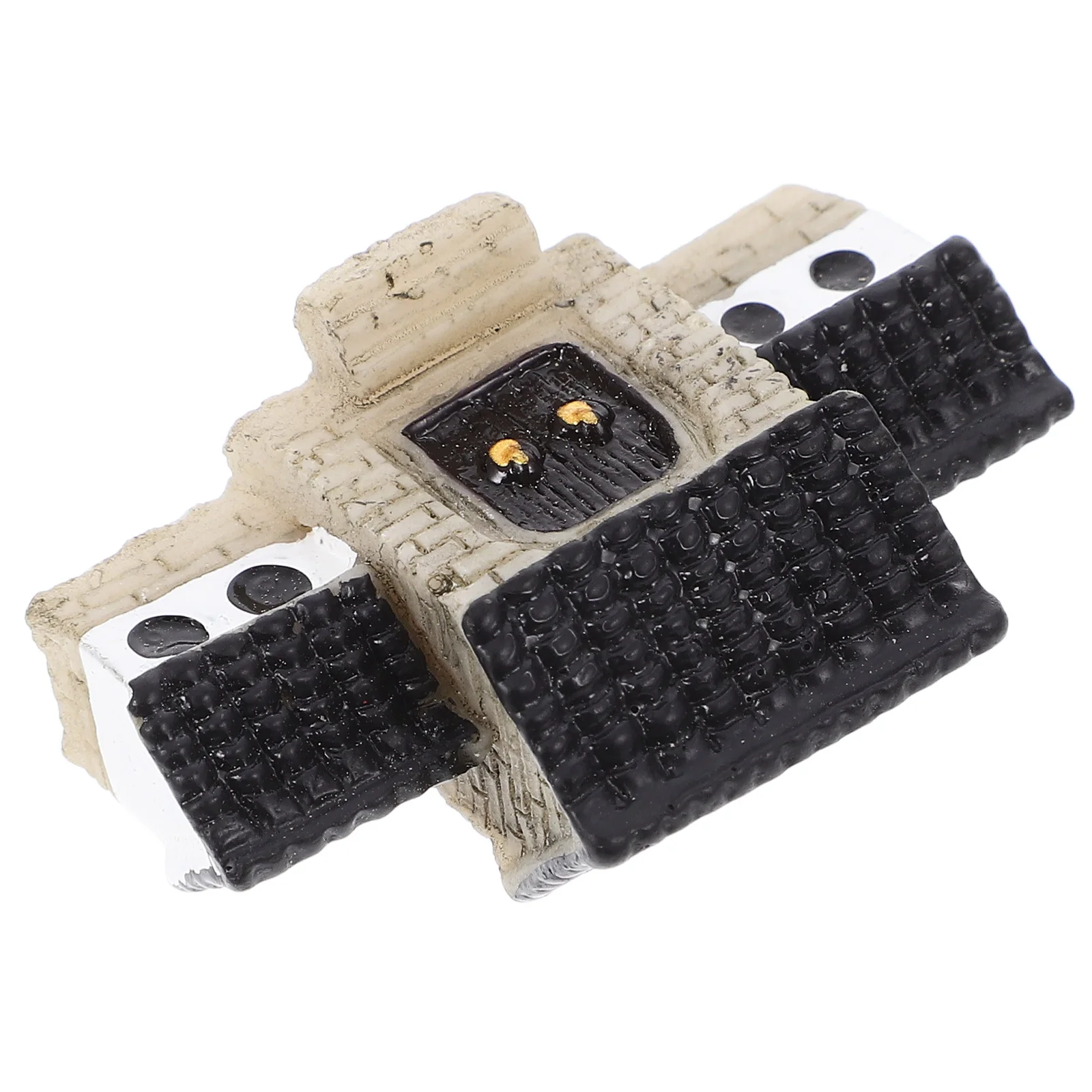 

Chinese Archway Ornament Resin Miniature Hut For Aquarium Fish Tank Decor Home Office Micro Landscape Decoration