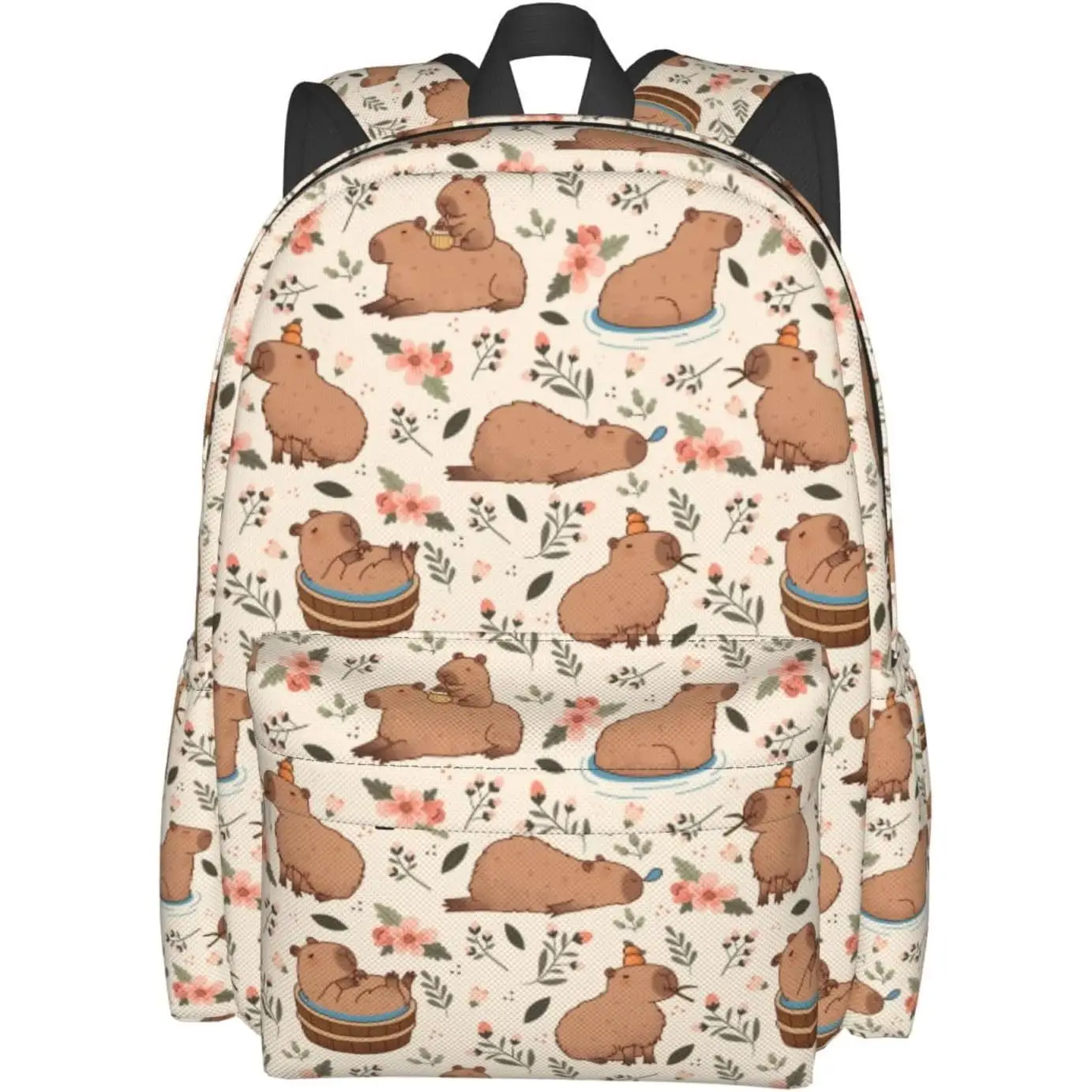 

Backpack for Women Capybaras 16.9 inch Travel Casual Laptop Backpack Lightweight Waterproof Hiking Daypack