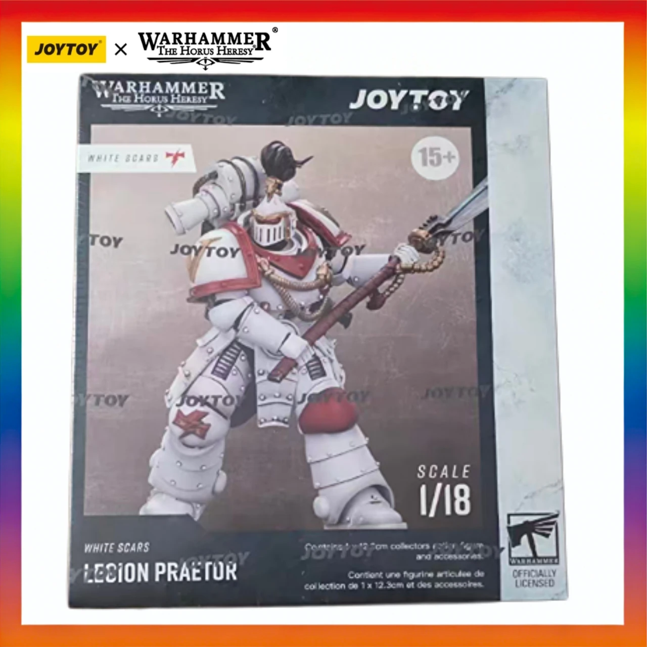 

Original JOYTOY White ScarsLegion Praetor Anime Figure Model Ornament Collection