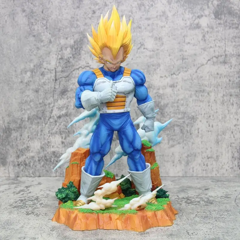 

Dragon Ball Z Super Saiyan Vegeta Statue Large Size Standing Pose Anime Figure CS Collection Model Scenery Display Gift