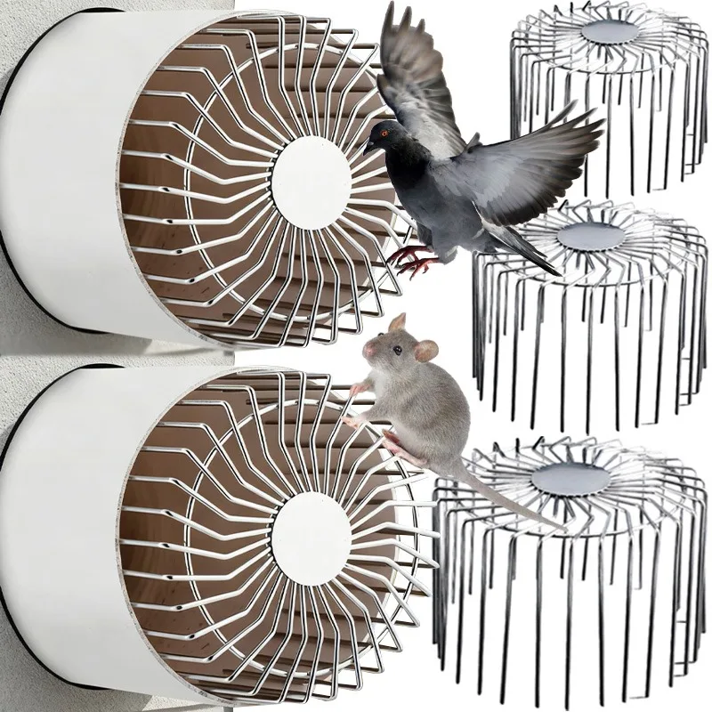 

Защитная крышка сливной трубы для пола на крыше, антиблокирующая крышка дождевой трубы, предотвращает птицы, мыши, антиблокирующая сетчатая крышка из нержавеющей стали, 3 размера