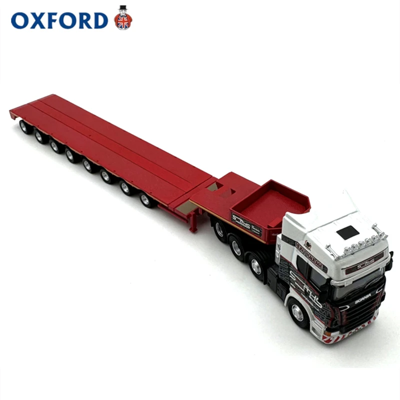 Diecast Model Car 1:76 Scale Scania Multi-axle Trailer Play Vehicles Scania Truck Toys for Boys