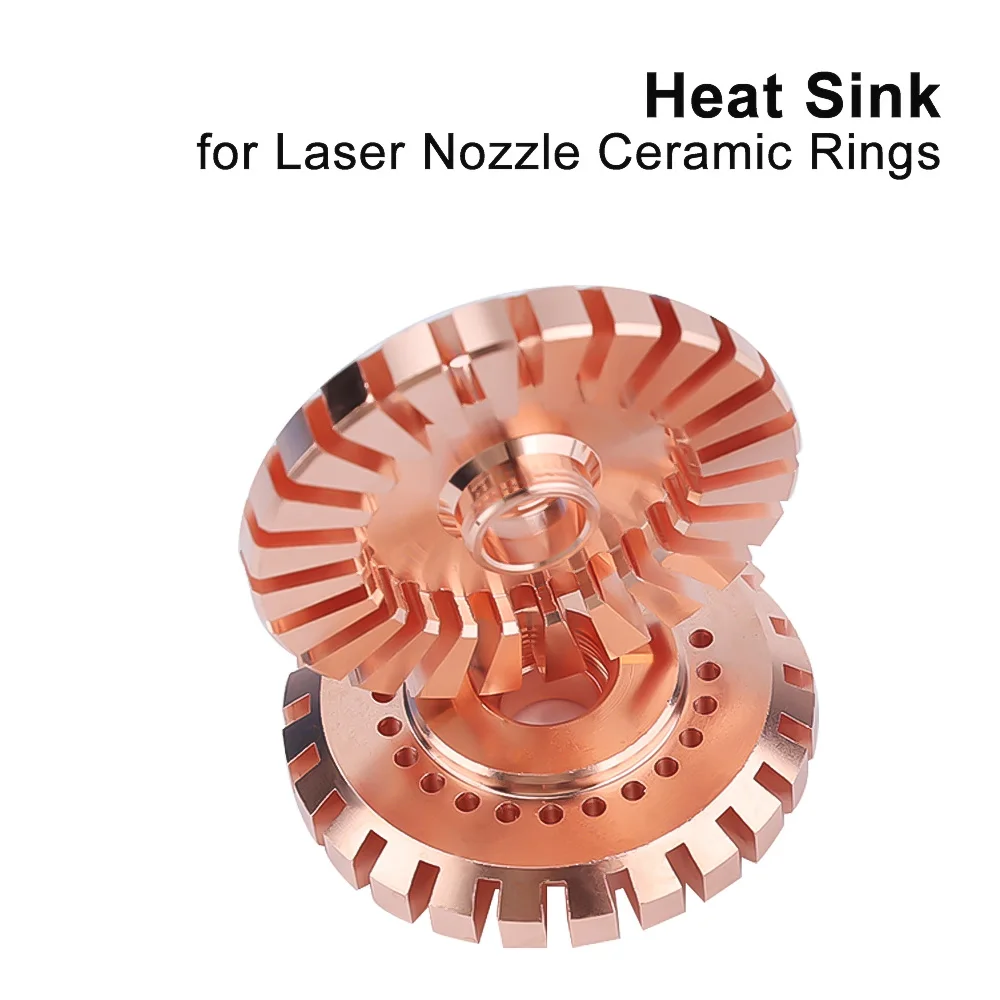 Laserdüsen-Kühlkörper Kühlring Kühlvorrichtung D44.5 H10.5 M11 für Precitec Penta HAN’S Laserschneidkopfmaschine – Detail 2