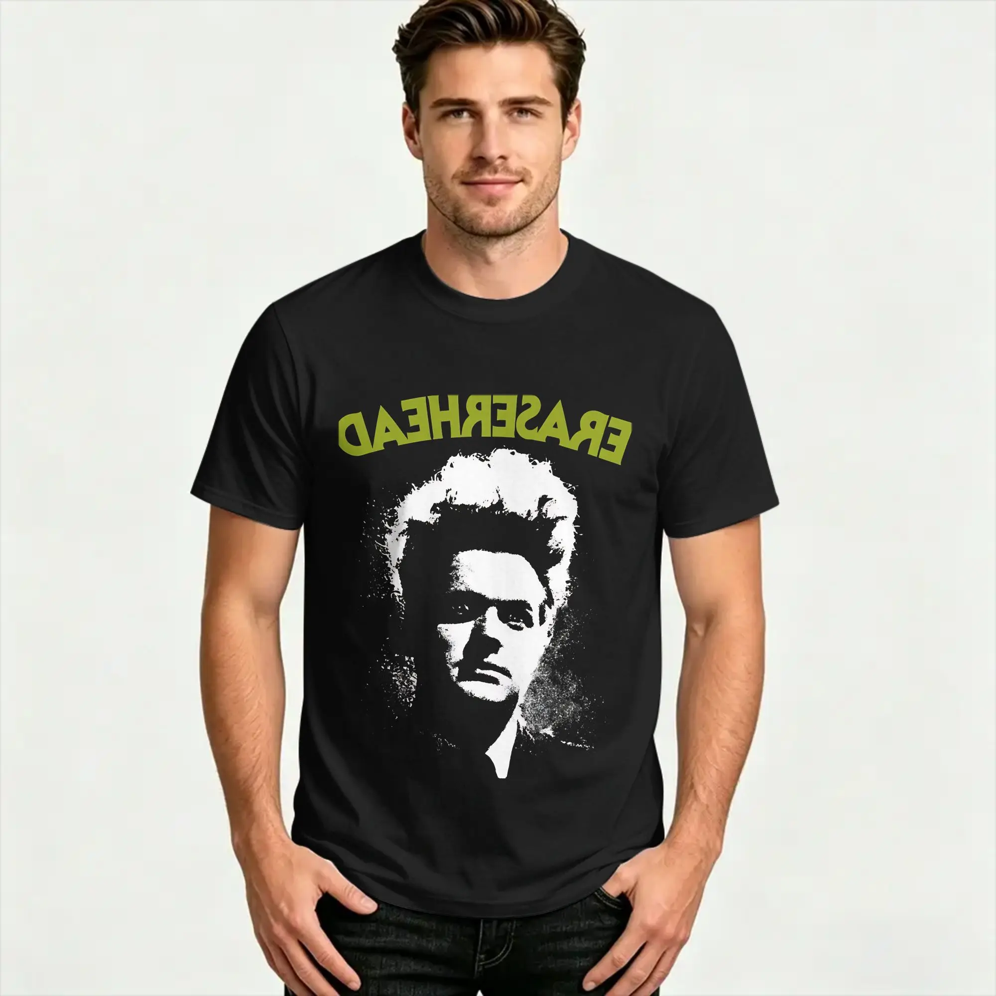 Eraserhead David Lynch T-Shirt Summer  Pure Cotton T-Shirts For Man Casual Tshirt Short Sleeve Y2K Funny Tees
