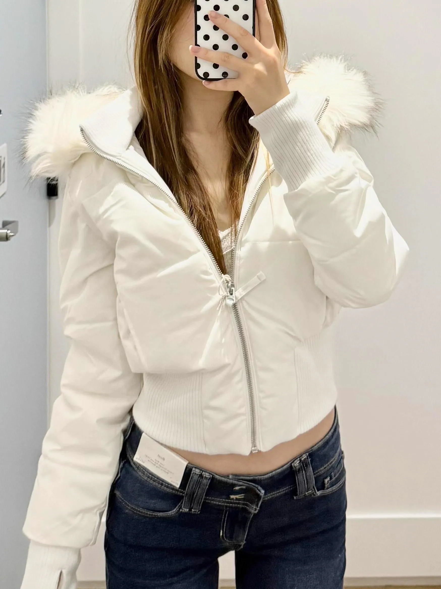 

Теплая розовая хлопковая куртка с меховым воротником и капюшоном, женская, весенняя новинка, утепленная, прямого кроя, хлопковое пальто-труба