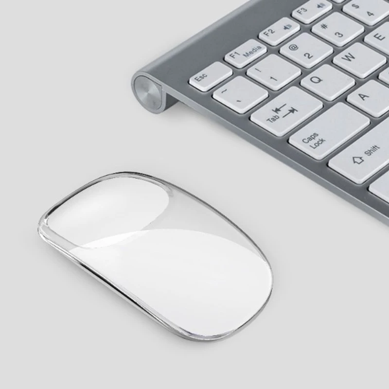 Защитный чехол для мыши Apple Magic Mouse 1-го 2-го поколения, прозрачный пыленепроницаемый, ультратонкий чехол, защита от падения и царапин