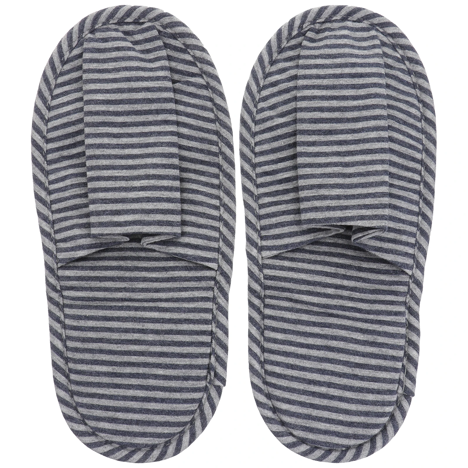 

Ultra Light Slippers Size 38 39 Ladies Cotton Portable Folding Travel Black Storage Bag Drawstring Lightweight Foot