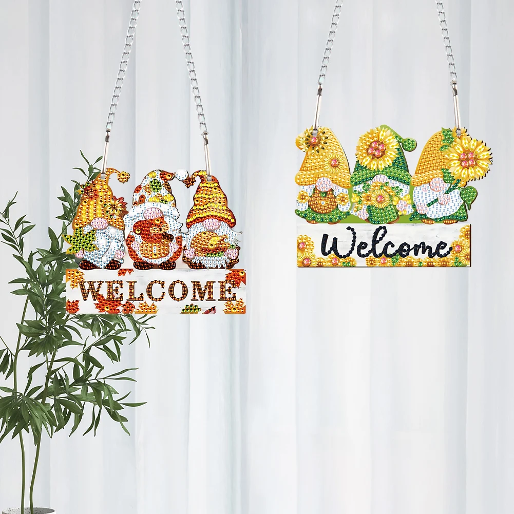 

2D плоские DIY горный хрусталь Алмазные художественные оконные подвески Набор алмазной живописи Алмазная художественная подвеска на окно для домашнего декора