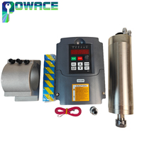 Kit GDZ-80-2.2B 2.2KW ER20 CNC Water Cooled Spindle Motor 80x213mm For Router Engraving Milling Machine