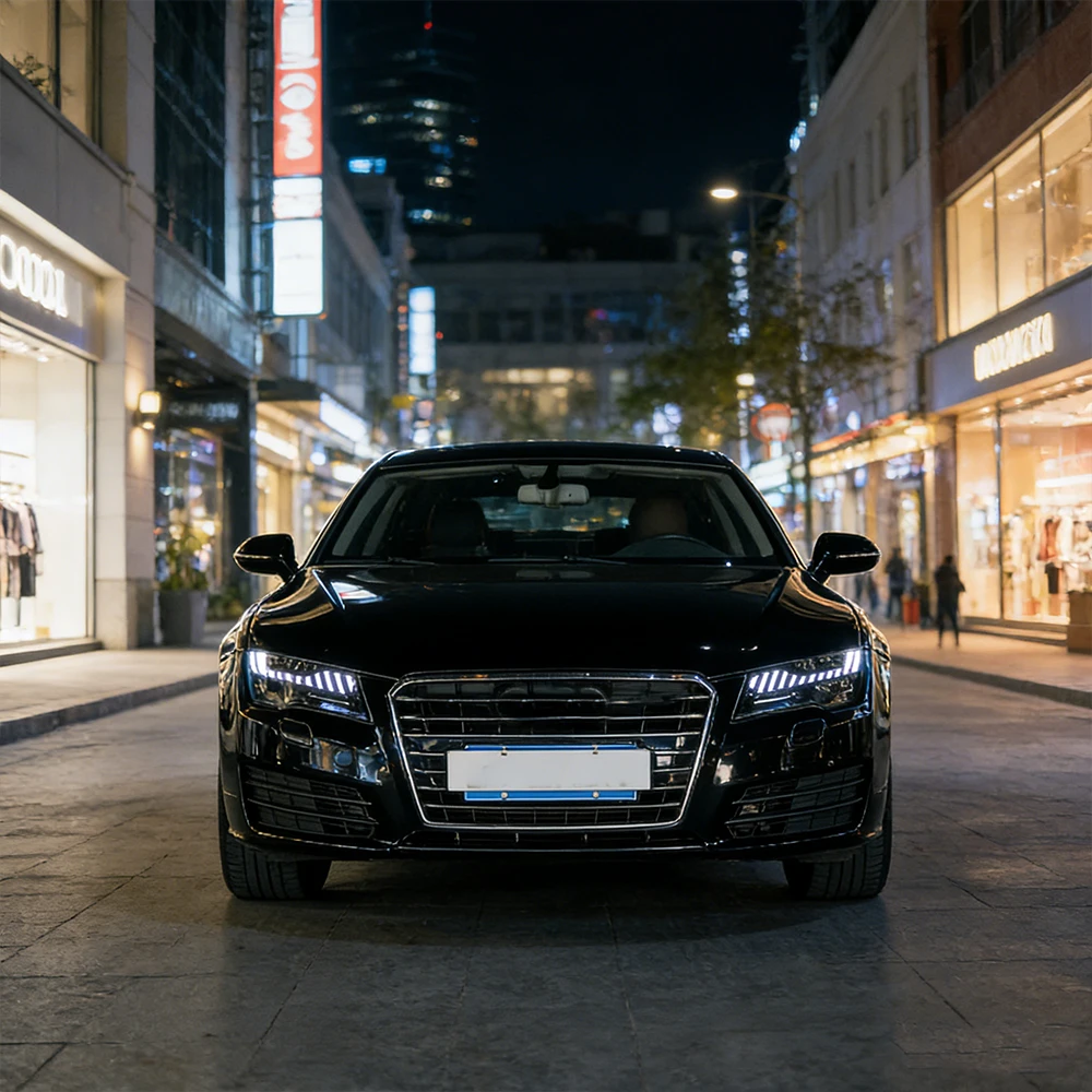 

Car Front lamps For Audi A7 2011-2014 Headlight Assembly Modified RS7 Style LED Dynamic Turn Signal Projector Lens Accessories