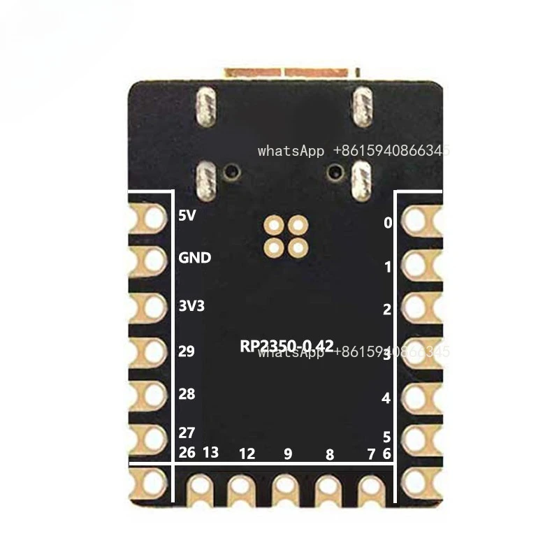 Carte de développement mini RP2350 avec écran OLED de 0,42 pouces, faible consommation, RISC-V