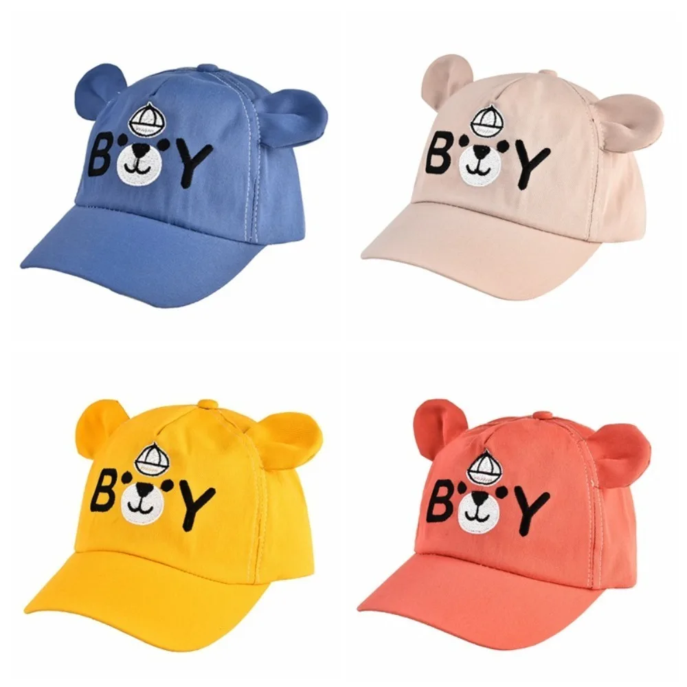 Spring Summer Cartoon Baby Baseball Cap Kids Boys Girls Sun Hat Outdoor Toddlder Children Adjustable Cap Peaked Caps