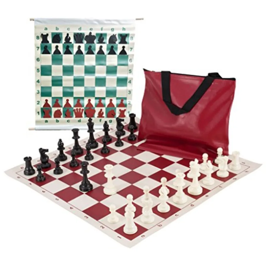 

Базовый стартовый набор Scholastic Chess Club для 20 человек. Идеально подходит для програм в классе или послешкольного возраста. Красный. В комплект входят 20 наборов туров.