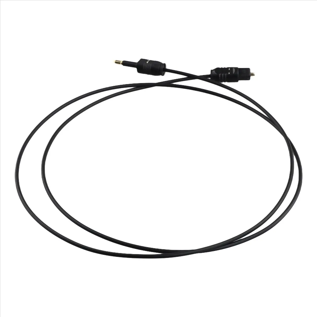 A14M 1m 3ft Toslink to Mini Plug 3.5mm Digital Optical SPDIF Audio Cable Gold Plated