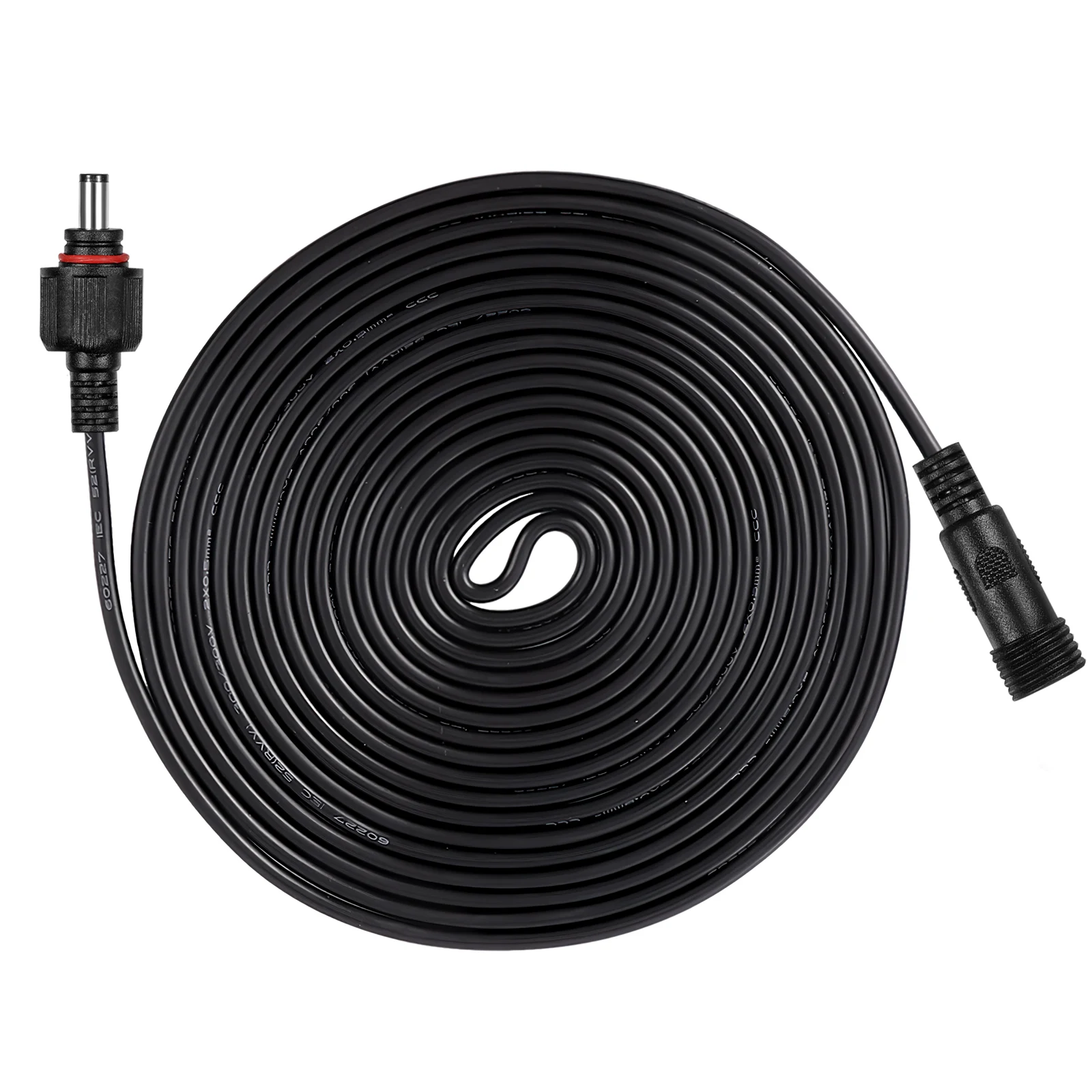 

5 Meters Solar Power Extension Cable for Security Camera Dc Power Supply Outdoor Lighting System Reliable Low Consumption Heavy