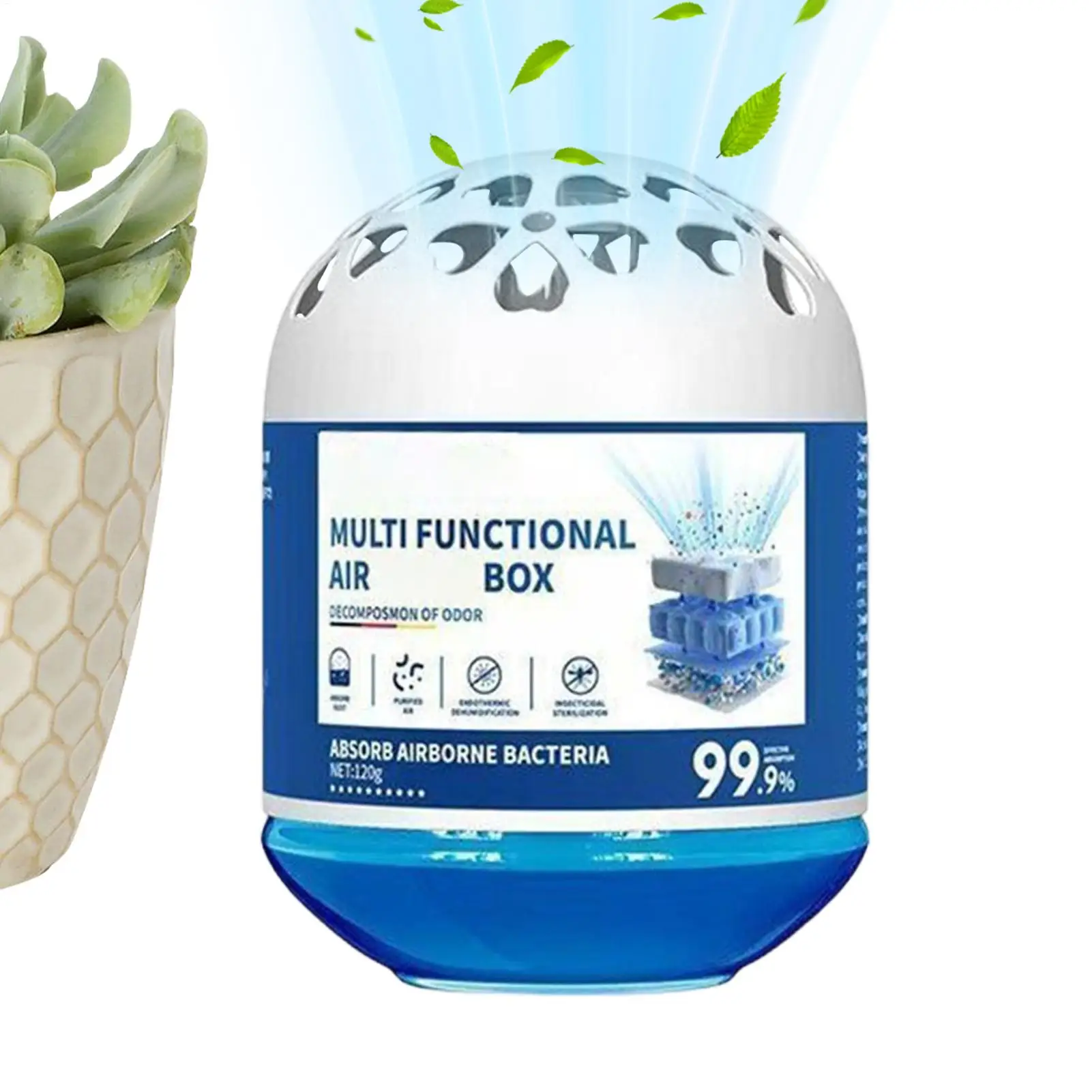 120g Airs Magics Box Multi Functional Indoor Airs Purification Dust Removal Magics Box Automatic Quiet Suction Dust Removal Box