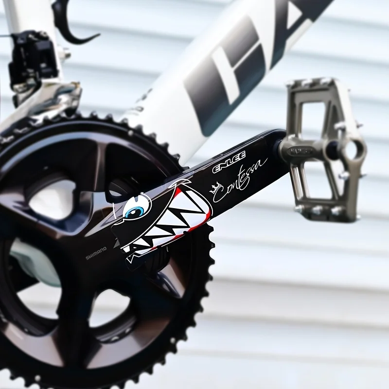 

Road bike crank scratch protection sticker mountain bike crank handle protective film