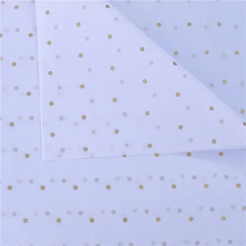 10 Vellen/lot 50*70 Cm Cadeaupapier DIY Handgemaakte Craft Ster Liefde Dot Patroon Tissuepapier bloemen Verpakkingsmateriaal