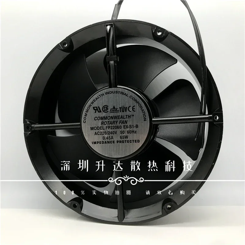 Brand new and original three FP-20060EX-S1-B 22060 110V / 220V / 380V circular axial flow fan
