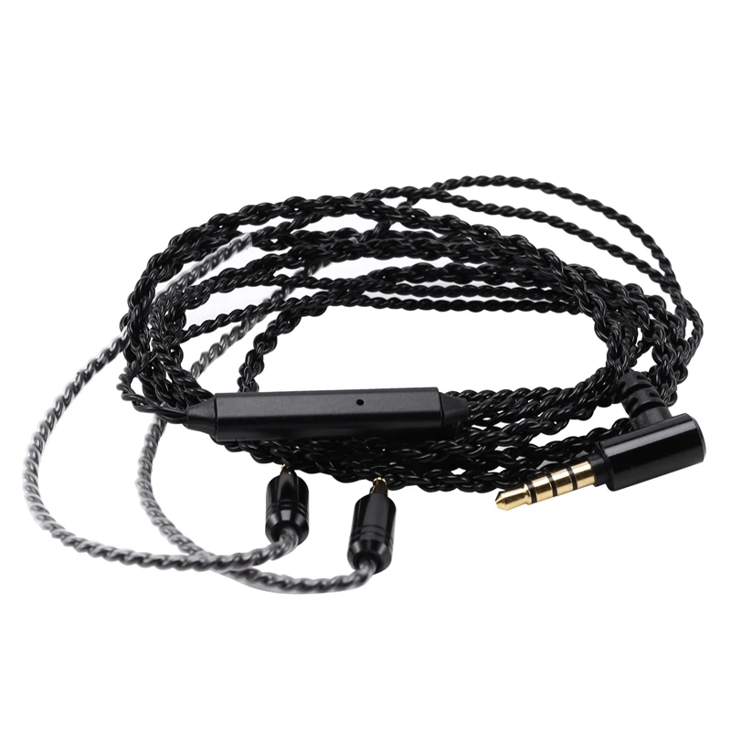 ABFN-Replacement Audio Cable For Sennheiser IE40 PRO Headphones Upgrade Cord Wire Microphone Volume Control