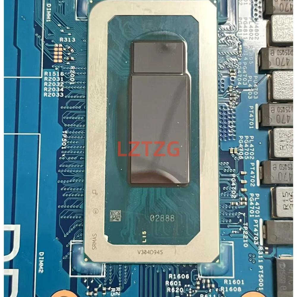 203117-1 For Dell Precision 3571 3570 Laptop Motherboard CPU I5-12600H I7-12700H/12800H DDR5 100% Tested OK