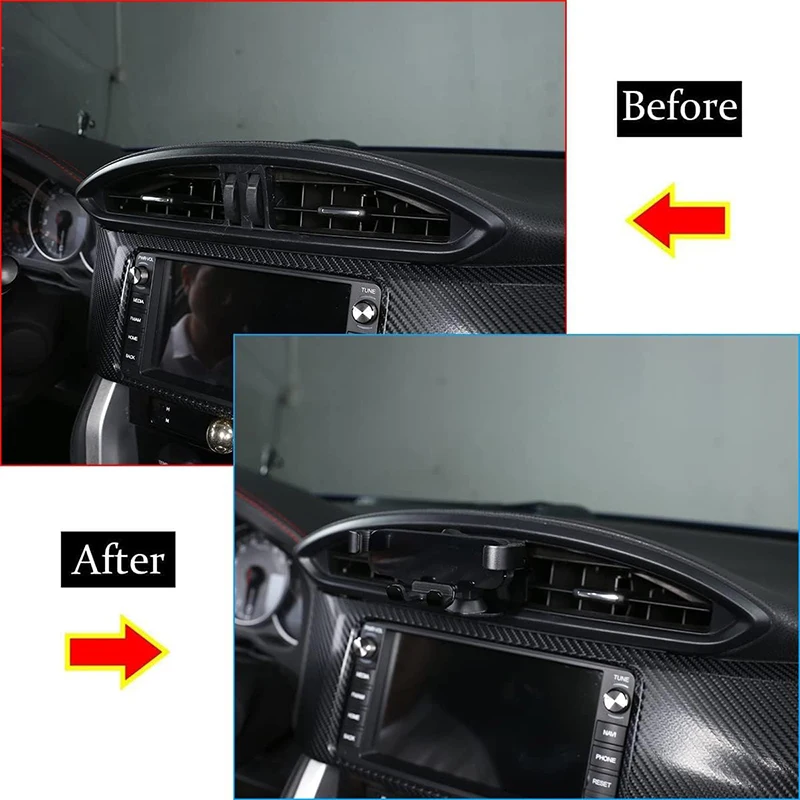 Car Mobile Cell Phone Holder Car Air Vent Mount Stand For 2012-2020 Toyota 86&Subaru BRZ Car Accessories