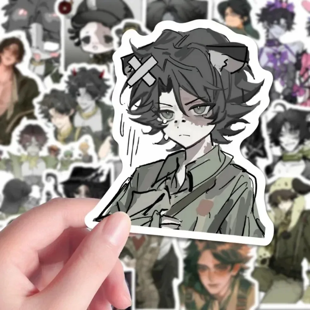 10/62 قطعة لعبة الكرتون الهوية الخامس أنيمي ملصقات نورتون كامبل Q نسخة الشارات للهاتف المحمول الغيتار دفتر DIY المشجعين هدية