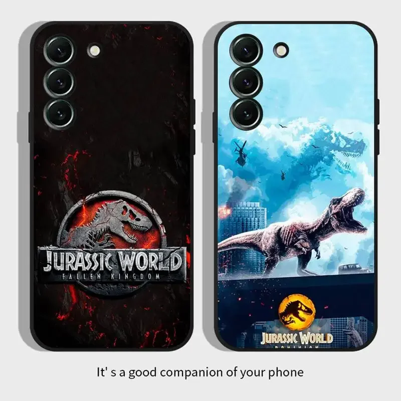 J-Jurassic P-Park Movie Phone Case For Samsung Galaxy,S,23,22,21,20,10,e,9,8,7,6,5G,plus,edge,ultra,lite Black Soft Cover