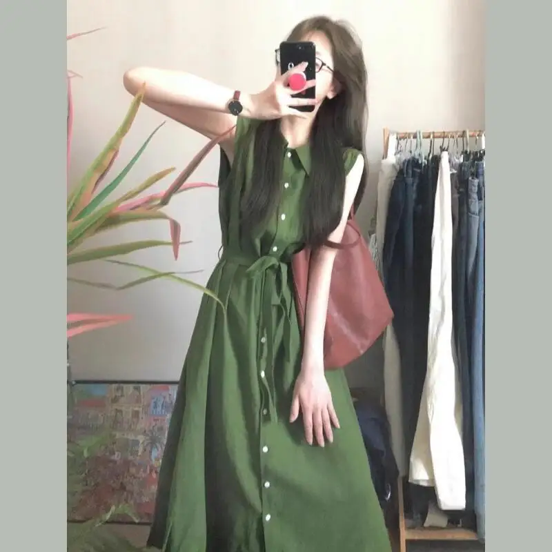 2026 Summer New Women Clothing French Gentle Style Fashion Comfort Dress Design Elegant Temperament Versatile Medium Long Skirt
