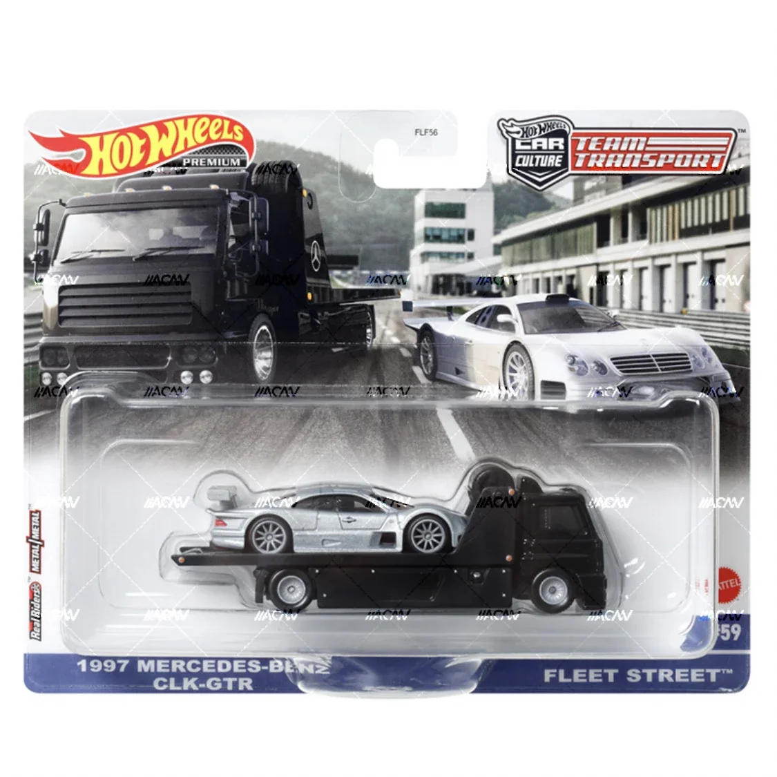 Original Hot Wheels Premium Car Culture Team Transport Toys for Boys 1/64 Diecast Porsche 959 Euro Hauler Willys Speed Waze Gift