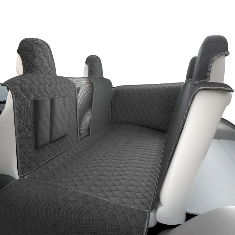 Suitable for Tesla model Y new version 3 pet car cushion rear dog cushion rear seat cushion anti-dirty
