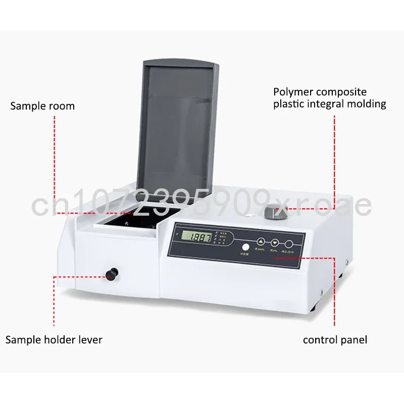 Digital spectrometer, UV visible, spectrophotometer, laboratory photometer