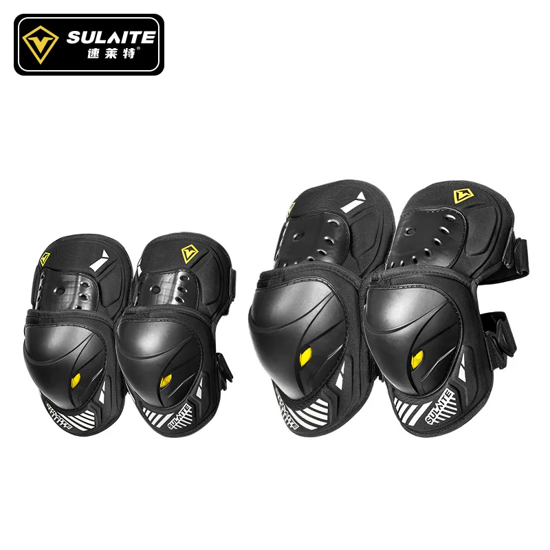 SULAITE Motorcycle Knee And Elbow Pads Anti Fall Impact Resistant Windproof Protective Gear For Off Road Motocross Racing Riders