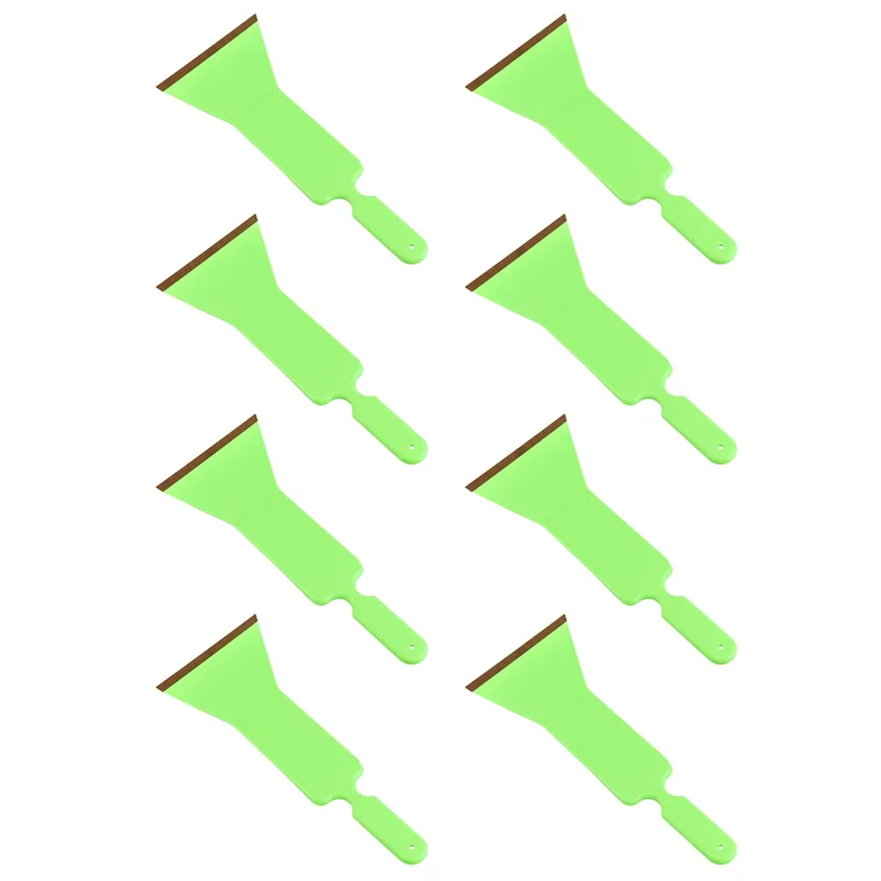 

8X оттенок окна, лобовое стекло, карбоновая пленка, установка, скребок, угловая виниловая пленка, ручка, бульдозер, средство для удаления воды, инструмент для очистки