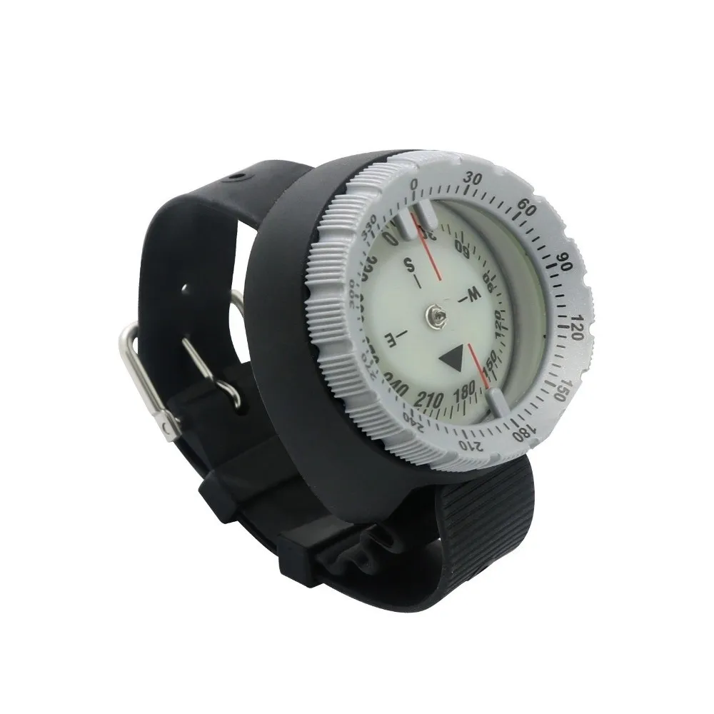 50M Waterproof Diving Compass Watch Digital Display Strong Magnet Luminous Compass Pendant Waterproof Diving Watch