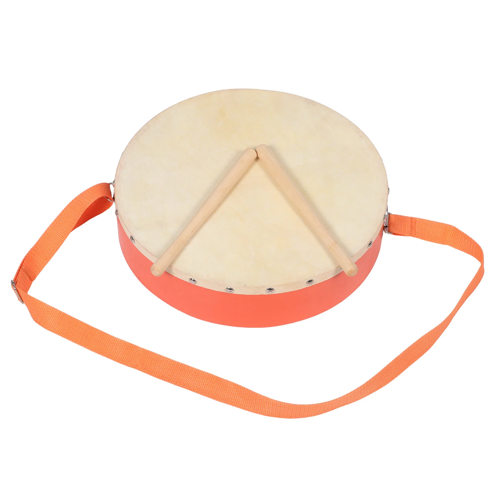 

1Set Kids Marching Drum Wooden Orff Musical Instrument for Preschool Family Music Classes and Early Music Development