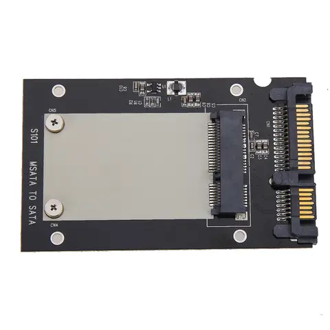 MSATA to 2.5 Inch SATA Adapter for PC and Mac VKTECH