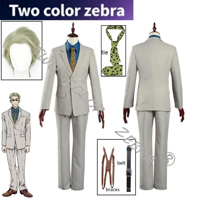 A;3\v,7'd/Nanami Kento Cosplay Anime Jujutsu Kaisen Costume Shirt Coat Tie Suit Set Clothes Props Carnival Comic Con Pw.3;v'6\b/ view 2