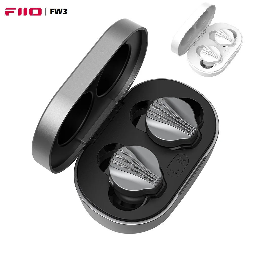 

FiiO FW3 LDAC True Wireless Earbuds 10mm Drivers with lush vocals/Bass Bluetooth 5.2 21H Custom PEQ