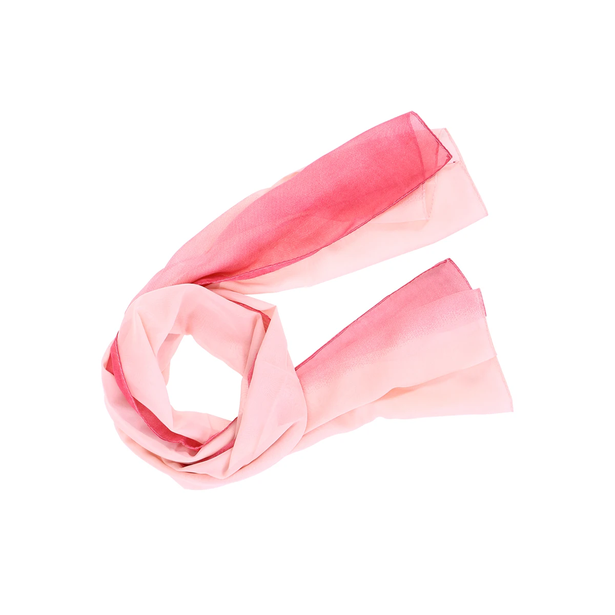 

Elegant Women'S Chiffon Scarf Gradient Color Lightweight Fashion Beach Wrap Multi Wearable Versatile Accessory For Casual Formal