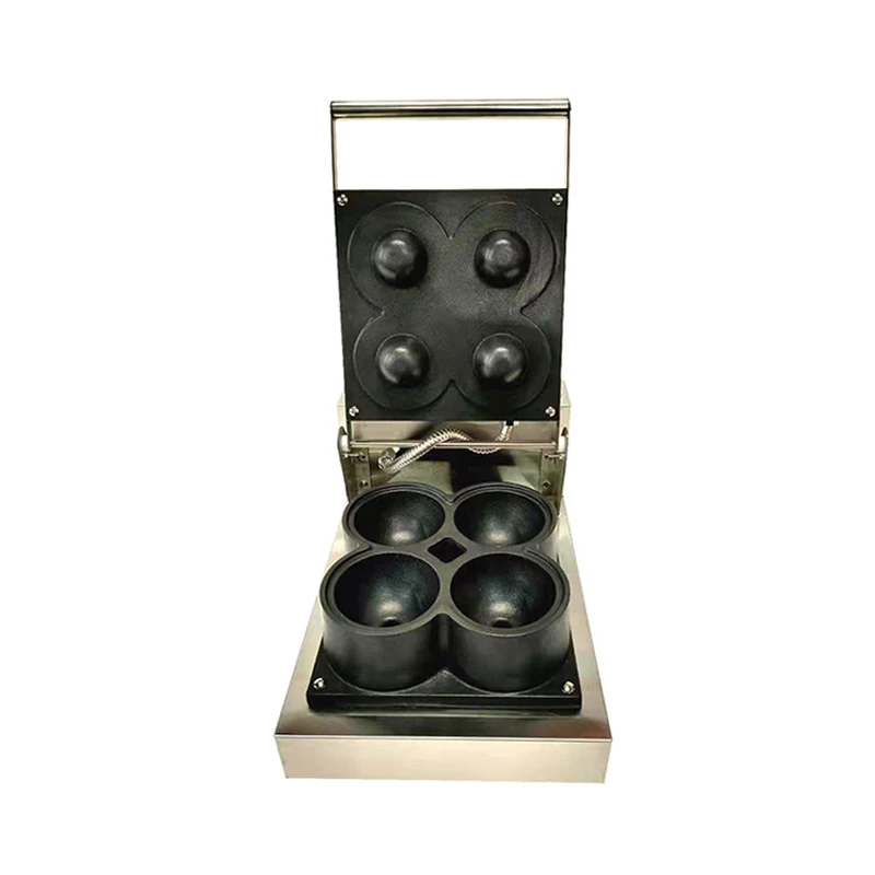 Machine à gaufres électrique commerciale en forme de poitrine, gaufrier à crème glacée, gaufrier Boob, four à gâteau boulanger, fer spectaculaire, 110V, 220V