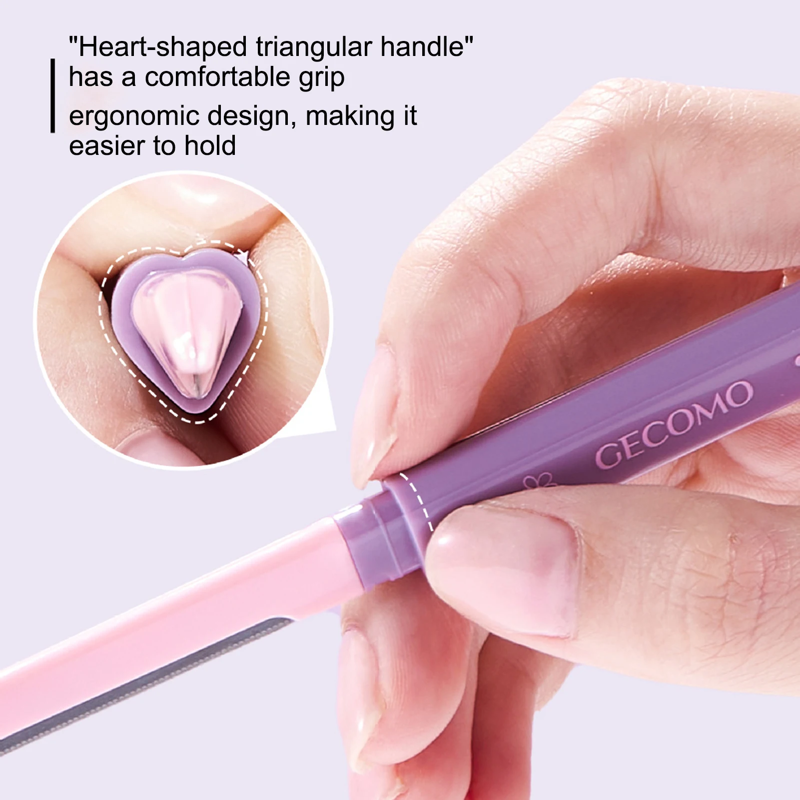 Double-headed Eyebrow Trimmer Facial Razors Eyebrow Shaper Hair Removal Cutters Safety Razor Women Girls Daily Makeup Tools