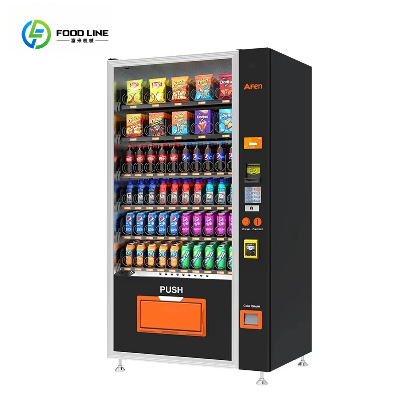China Vending Machine Manufacturer Convenient Store Vending Machines for Food and Drinks Snacks
