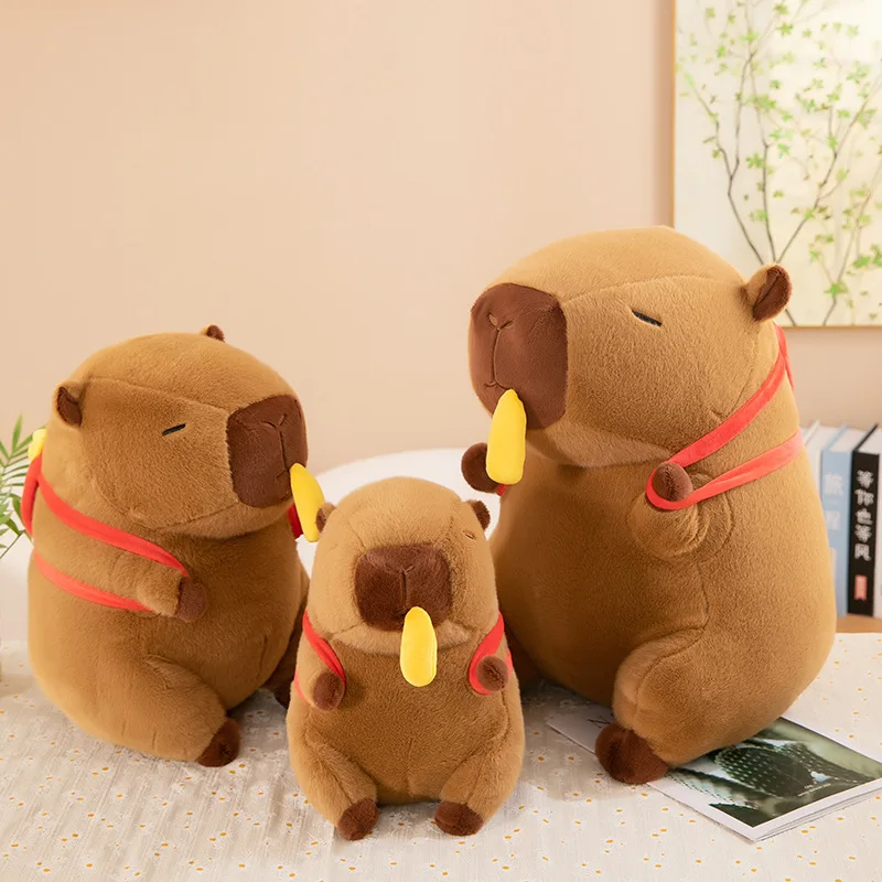 1 لطيف البطاطس المقلية على ظهره دولفين ألعاب من نسيج مخملي أفخم الحيوان أفخم دمية لعبة أطفال هدية عيد ميلاد على ظهره لعبة الدب هدية محظوظة