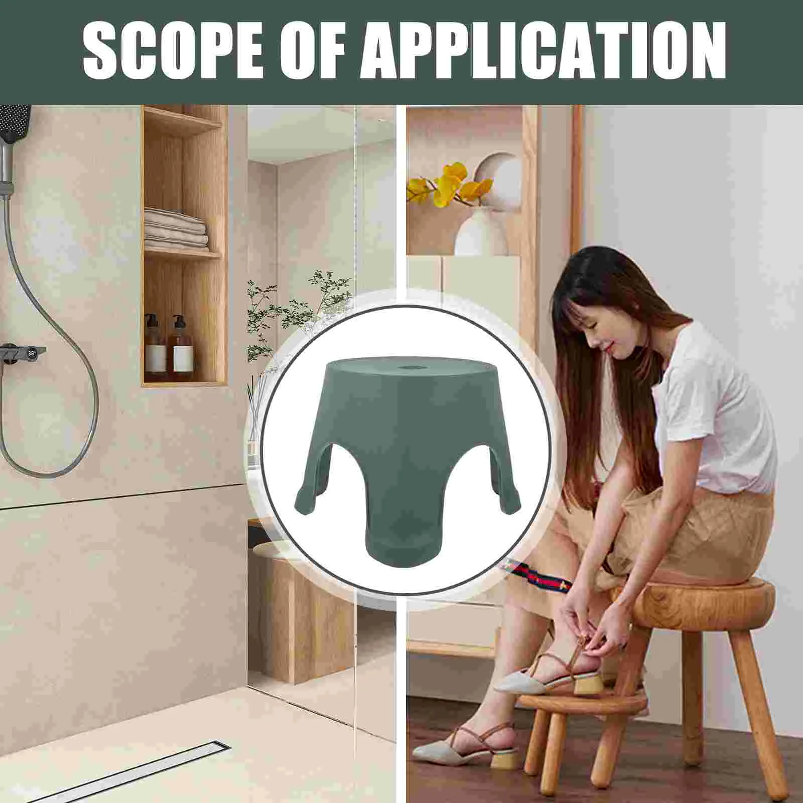 Taburete para cambiar zapatos, banco pequeño, baño para bebé, asiento de entrenamiento para inodoro para niños