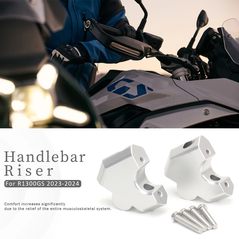 

Motorcycle Accessories Handle Bar Riser Clamp Extend Handlebar Adapter Mount For BMW R1300GS R1300 GS R 1300 GS 2023 2024