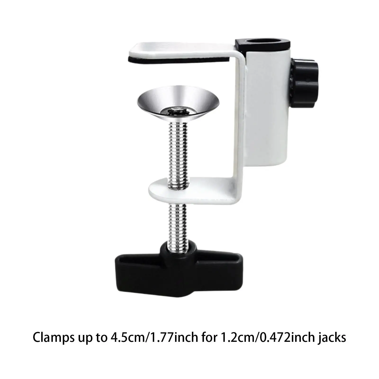 Desk Table Mount Clamp Anti Scratch Arm Stand Holder for Microphone Cameras